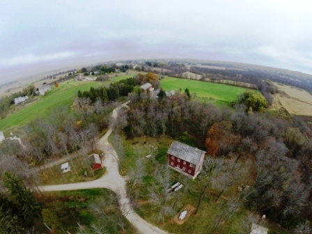 Aerial View of the Messer/Mayer Mill